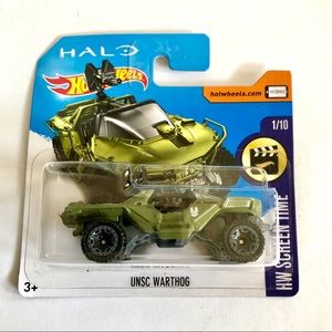 Halo UNSC Warthog Hot Wheels (short card)